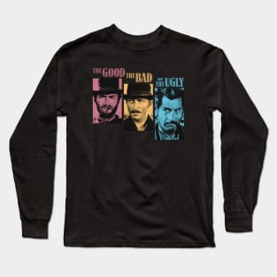 Vintage the good the bad and the ugly Long Sleeve T-Shirt